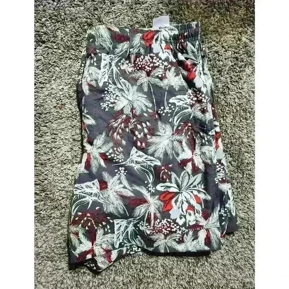 Columbia PFG Swim Shorts Sz M Adult Board Trunks Hawaiian Fishing Pockets Mens - Picture 3 of 5